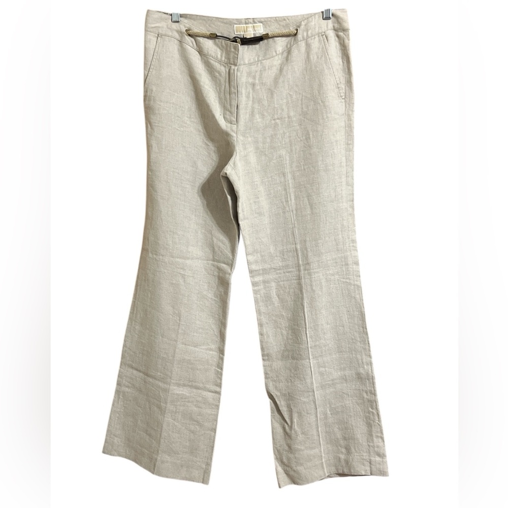 Michael Kors Women’s Wide Leg Linen Pants Size 12
